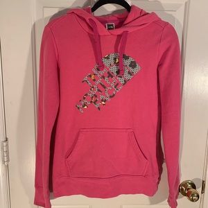 Pink Northface hoodie💖